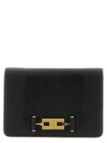 Elisabetta Franchi Black Polyester Clutch Bag