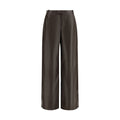 Arma Brown Leather Pants