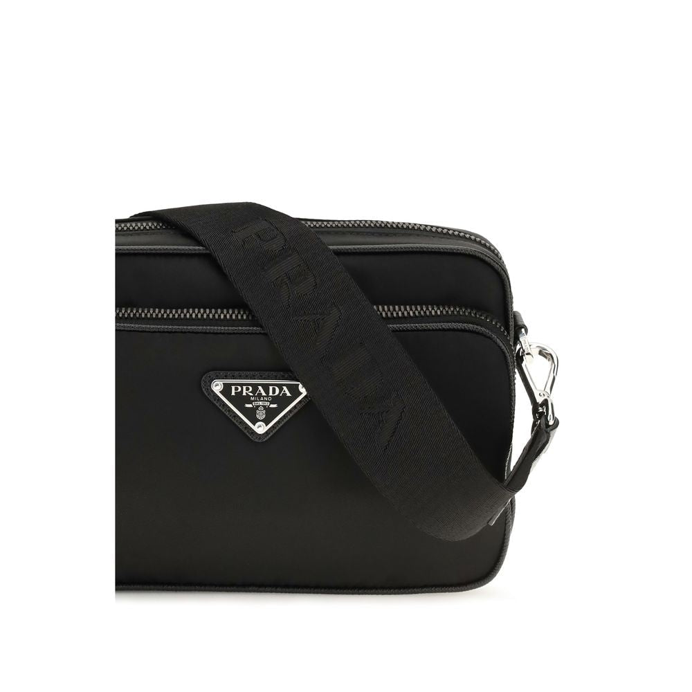 Prada Black Nylon Shoulder Bag