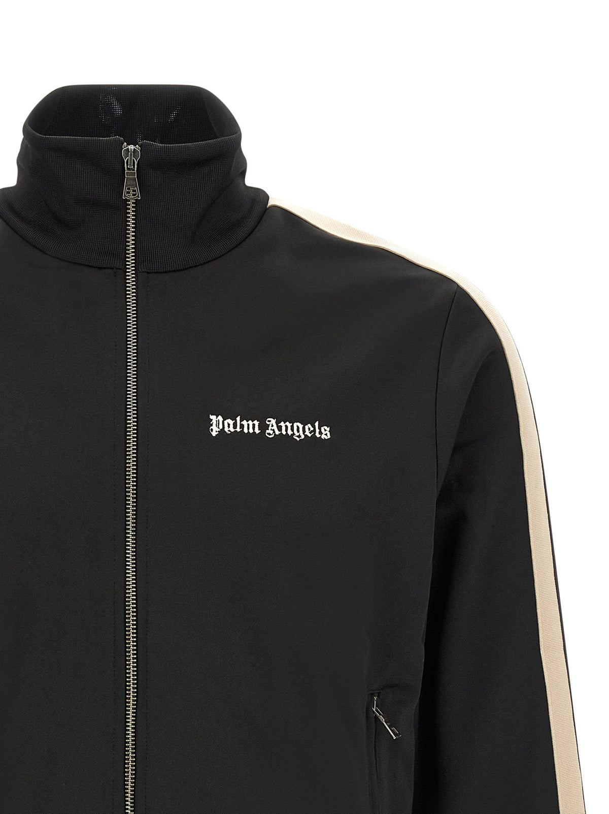 Palm Angels Black Polyester Sweatshirt