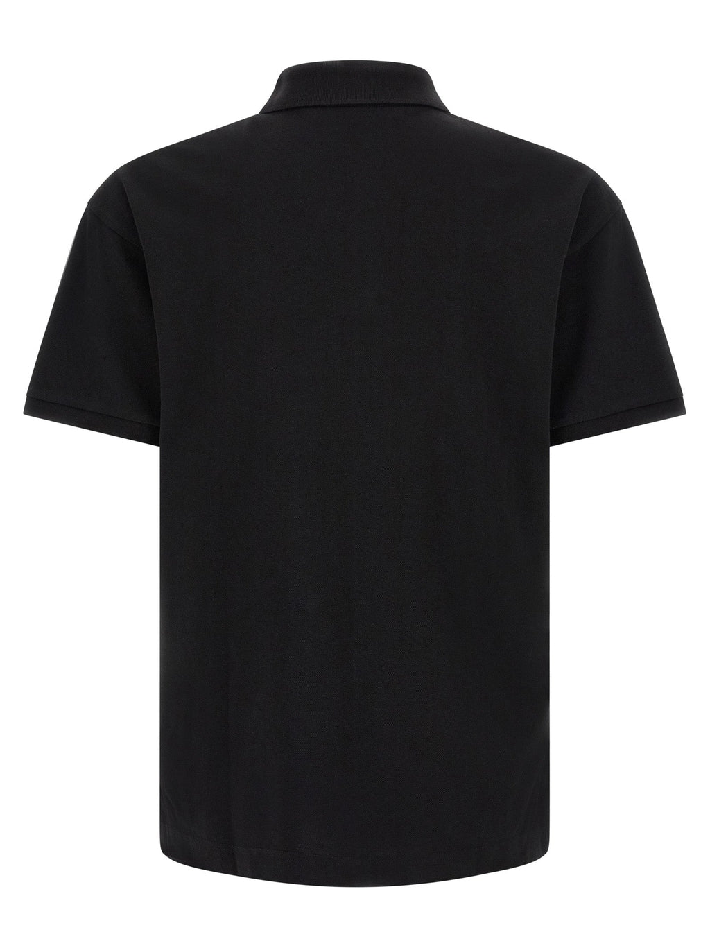 Palm Angels Black Cotton Polo Shirt