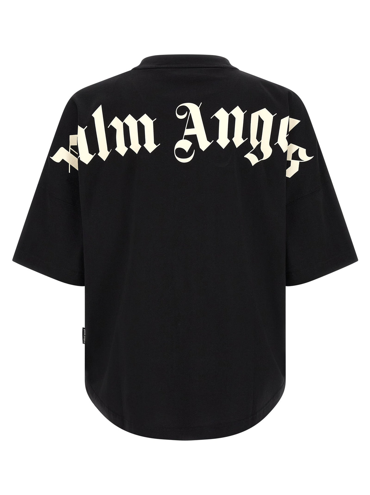 Palm Angels Black Cotton T-Shirt