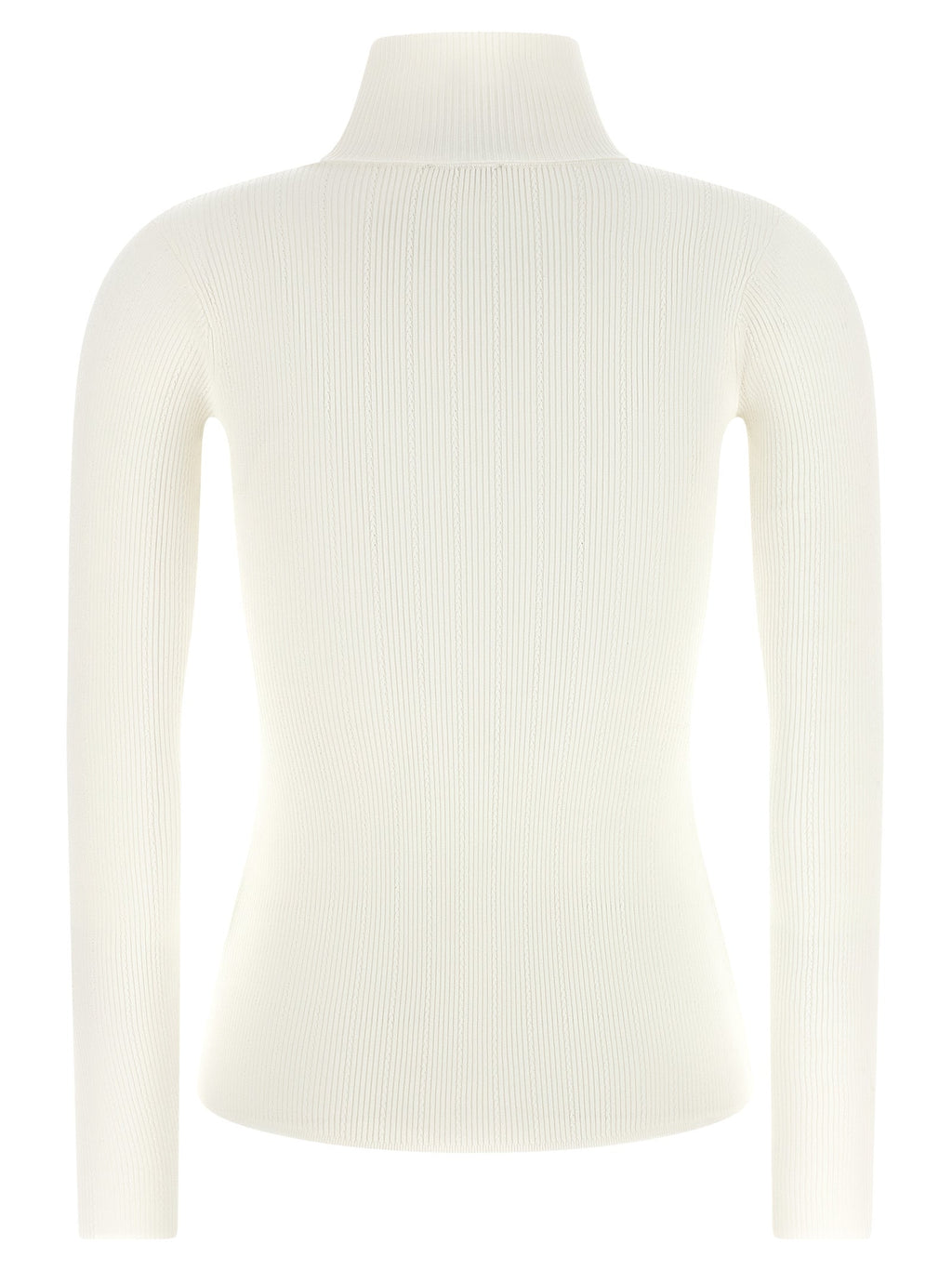 Elisabetta Franchi White Lycra Cardigan