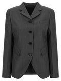 Jil Sander Gray Wool Blazer