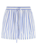 Dolce & Gabbana Blue Cotton Bermuda Shorts
