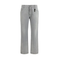 Ermanno Scervino Gray Cotton Boyfriend Jeans