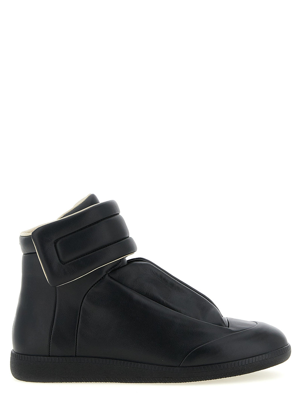 Maison Margiela Black Calfskin Chunky Sneakers
