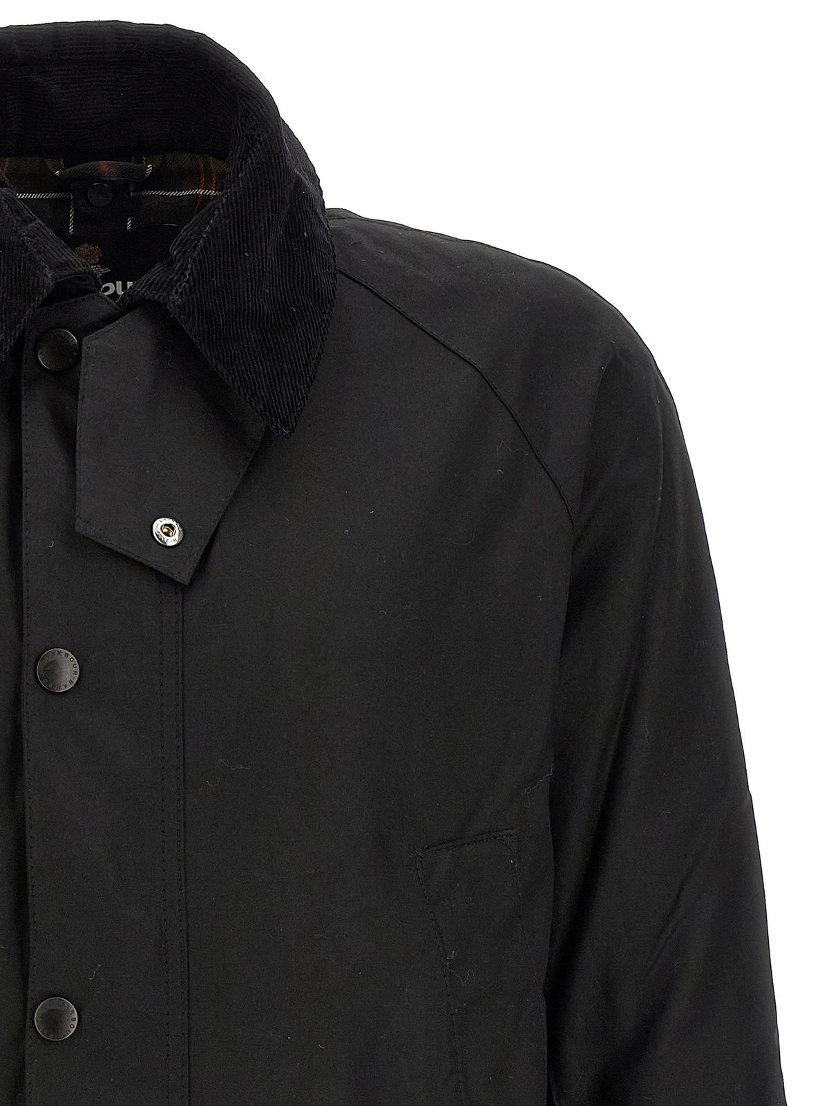 Barbour Black Cotton Jacket