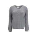 Allude Gray Cashmere Sweater