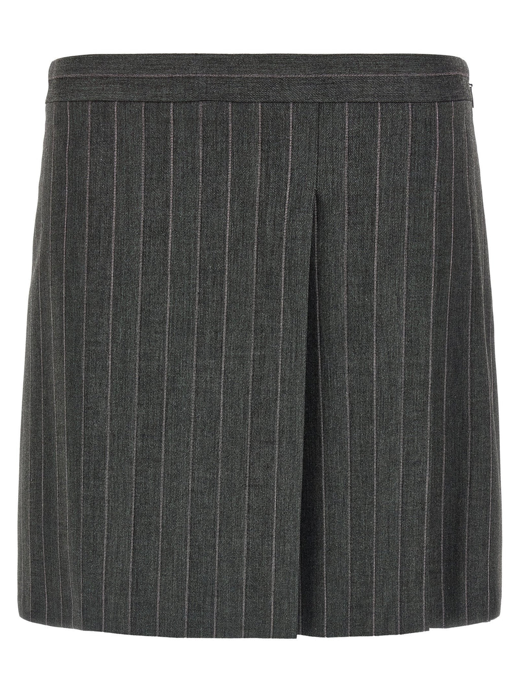 PINKO Gray Polyester Long Skirt