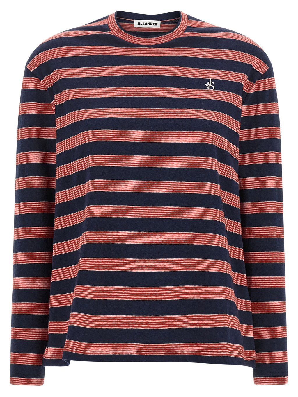 Jil Sander Multicolor Cotton Long Sleeve T-Shirt