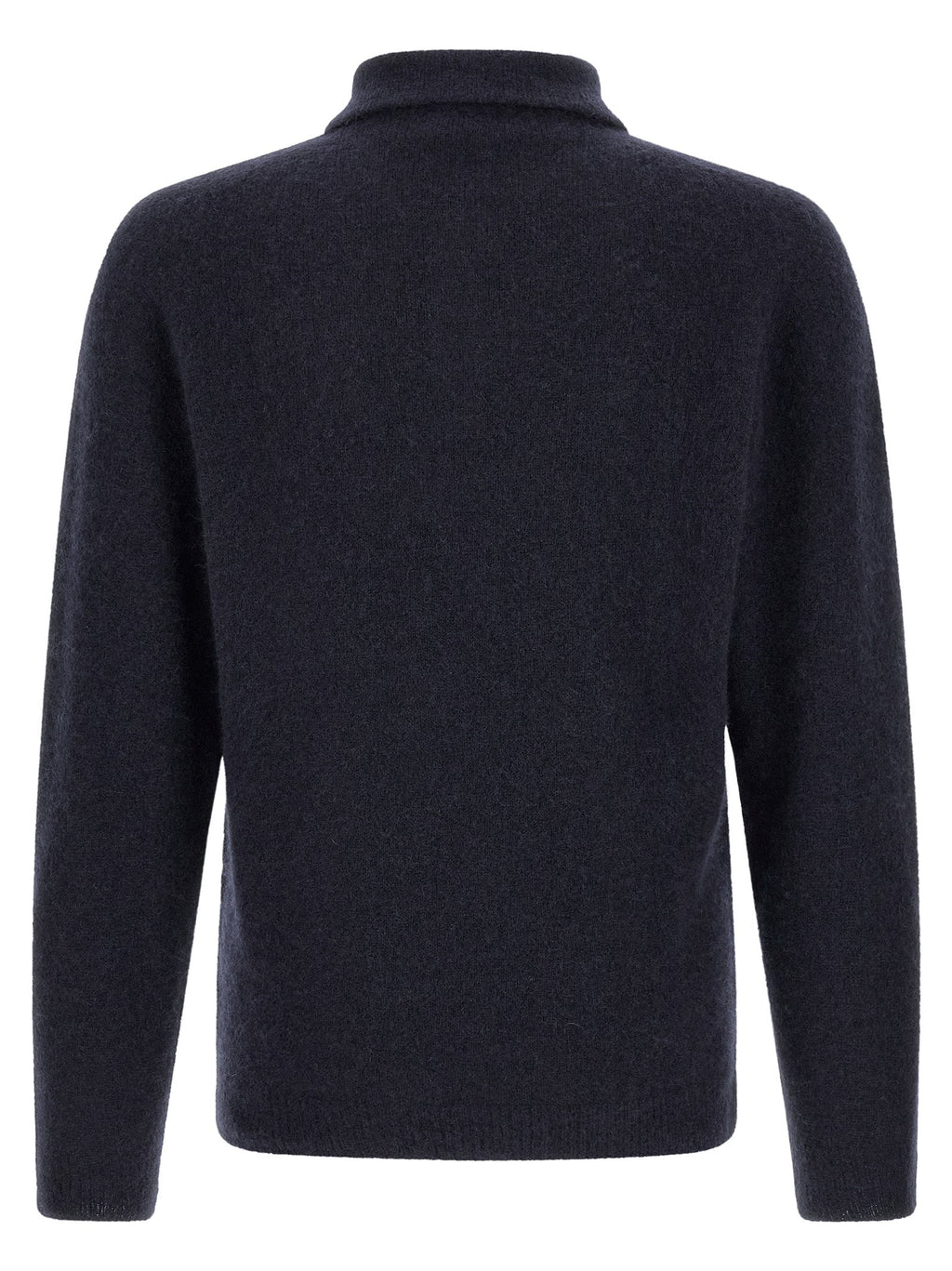 Roberto Collina Blue Cashmere Polo Shirt