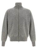Extreme Cashmere Gray Cashmere Cardigan