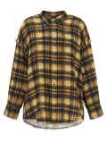 R13 Brown Cotton Blouse