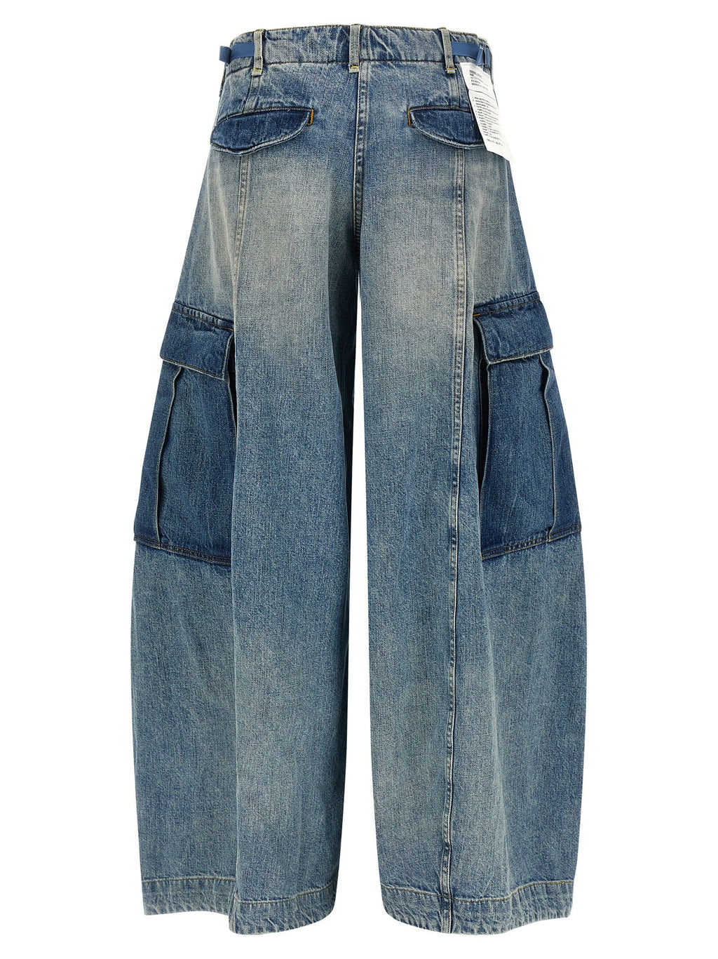 R13 Blue Cotton Jeans Denim