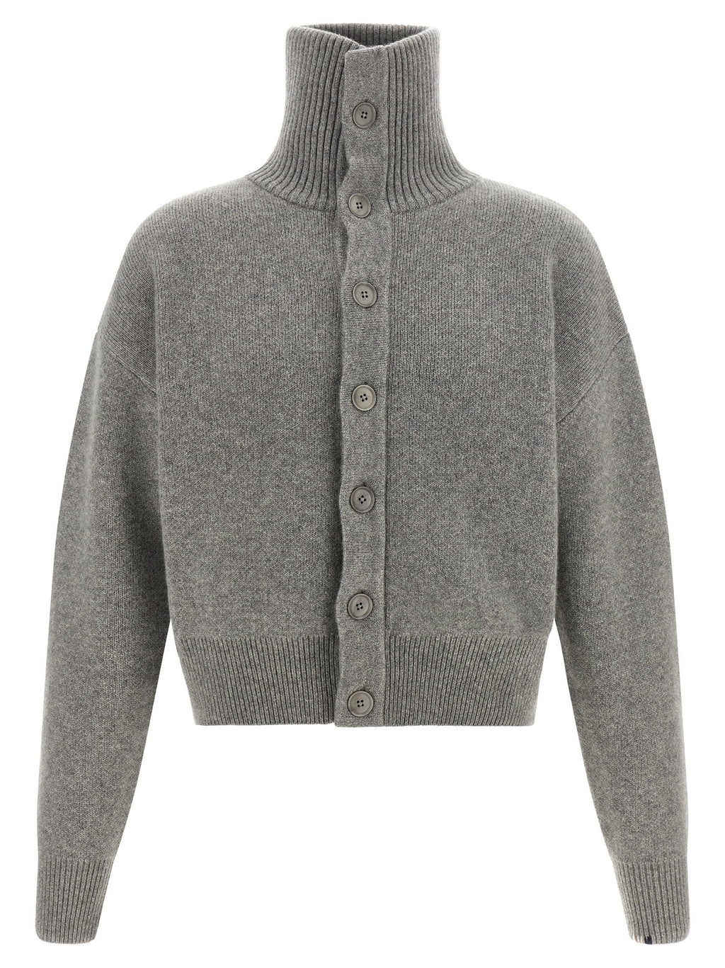 Extreme Cashmere Gray Cashmere Cardigan