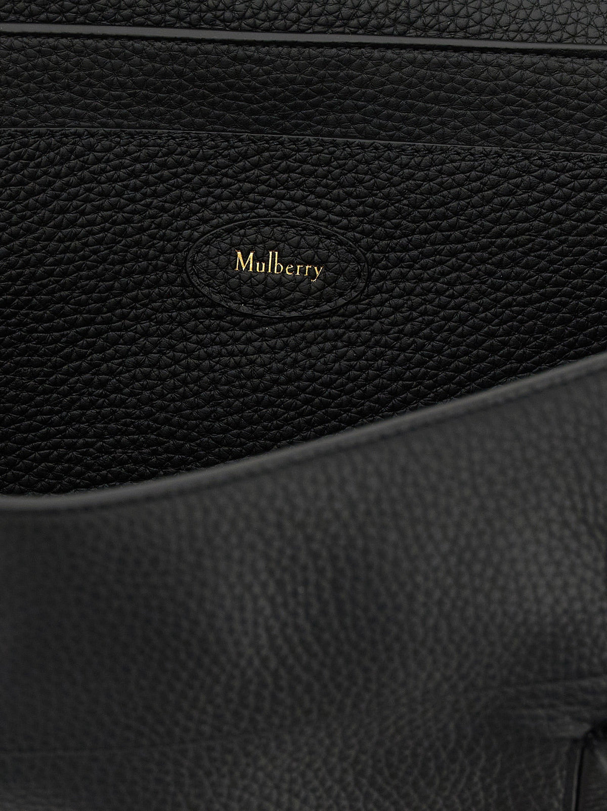 Mulberry Black Calfskin Shoulder Bag