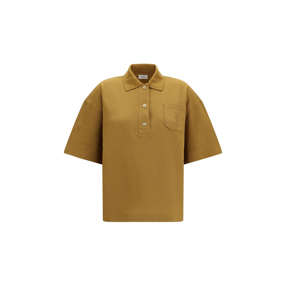 Saint Laurent Multicolor Cotton Polo Shirt