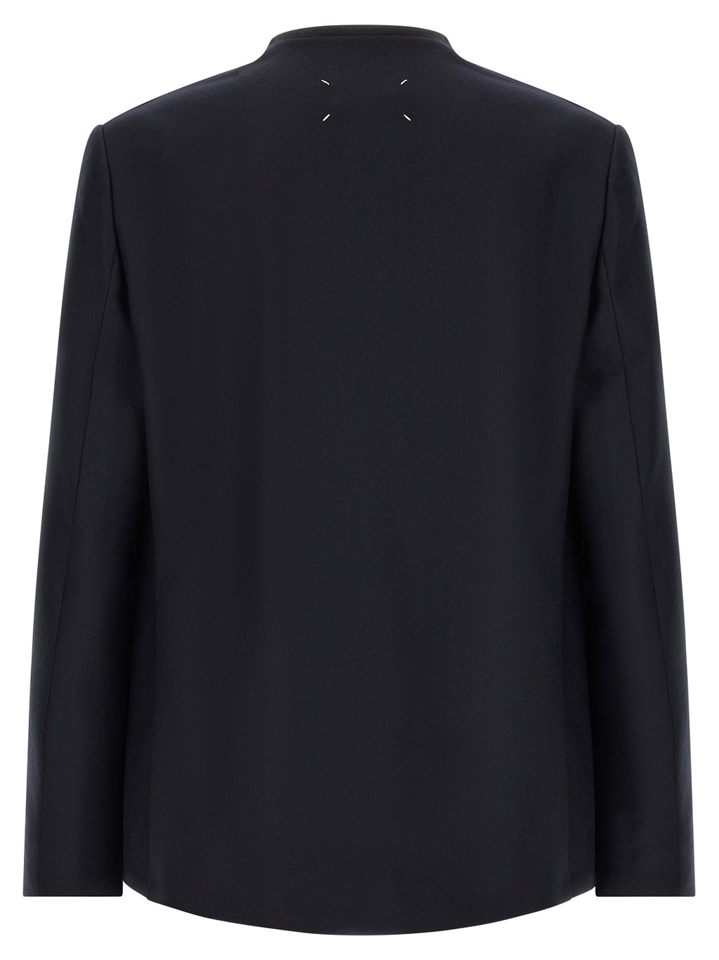 Maison Margiela Blue Virgin Wool Blazer