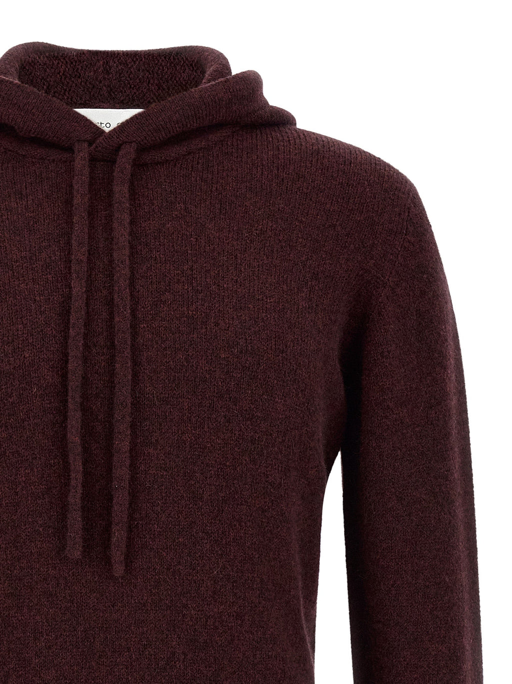 Roberto Collina Bordeaux Wool Cardigan