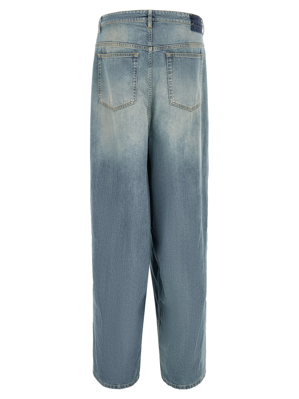 Maison Margiela Blue Cotton Jeans Denim