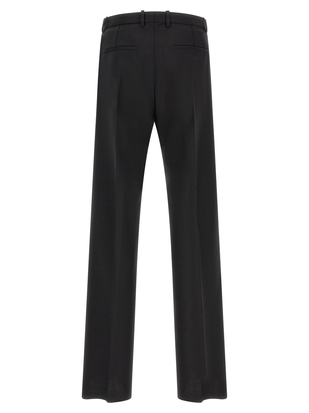 Jil Sander Black Virgin Wool Dress Pants