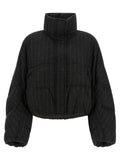 Brunello Cucinelli Gray Virgin Wool Full-Length Jacket