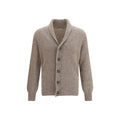 Brooksfield Beige Wool Oves Aries Cardigan