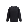 Palm Angels Black Cotton Sweatshirt