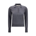 Golden Goose Gray Wool Oves Aries Shirt