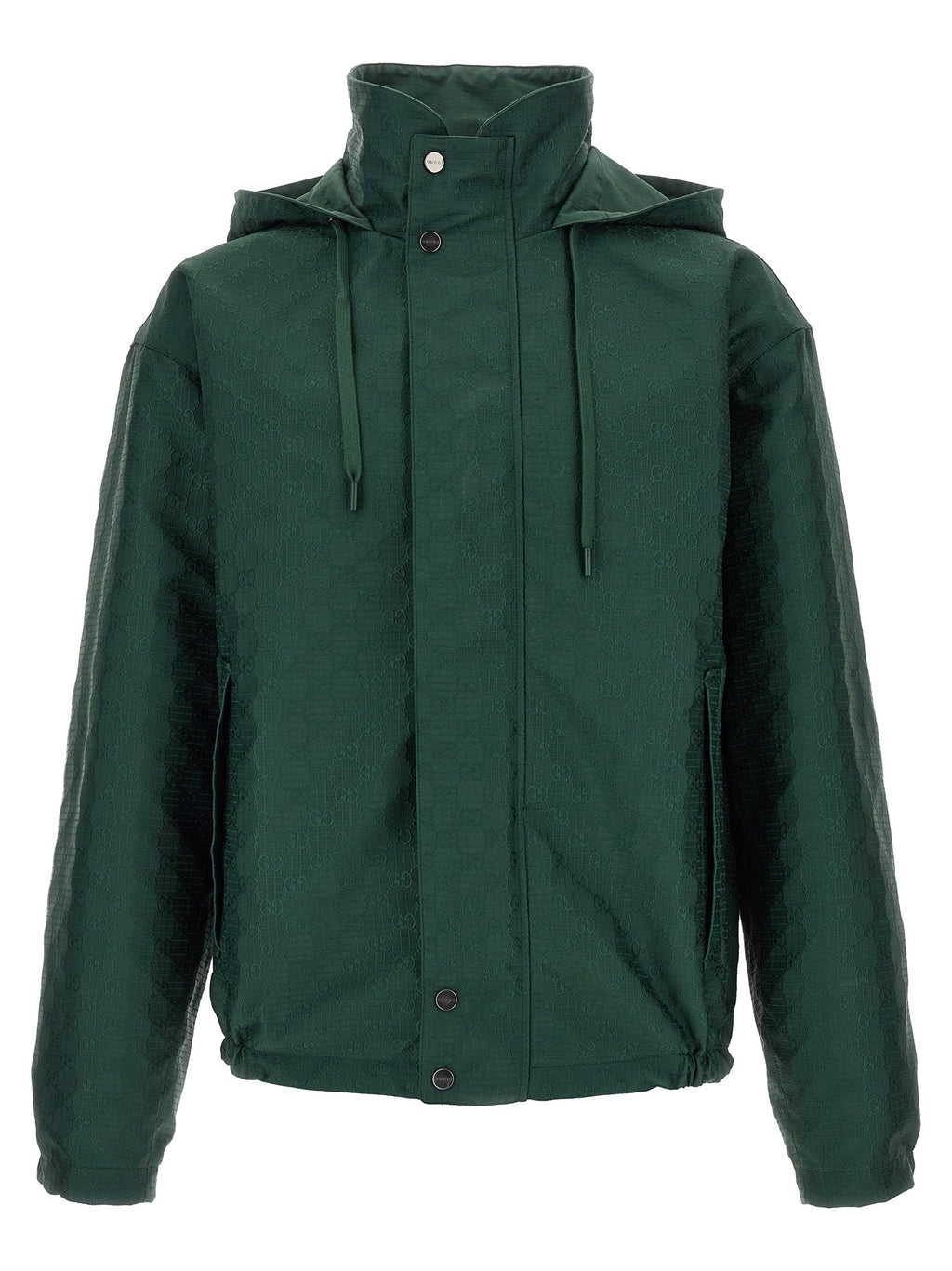 Gucci Bicolor Cotton Shell Jacket