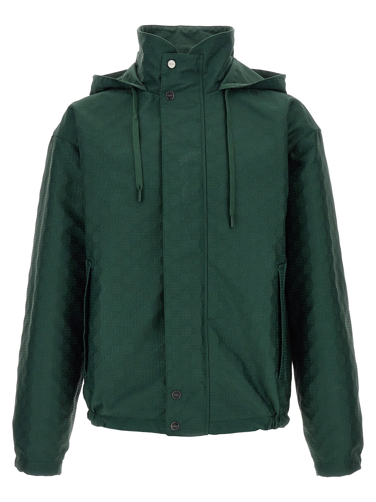 Gucci Bicolor Cotton Shell Jacket
