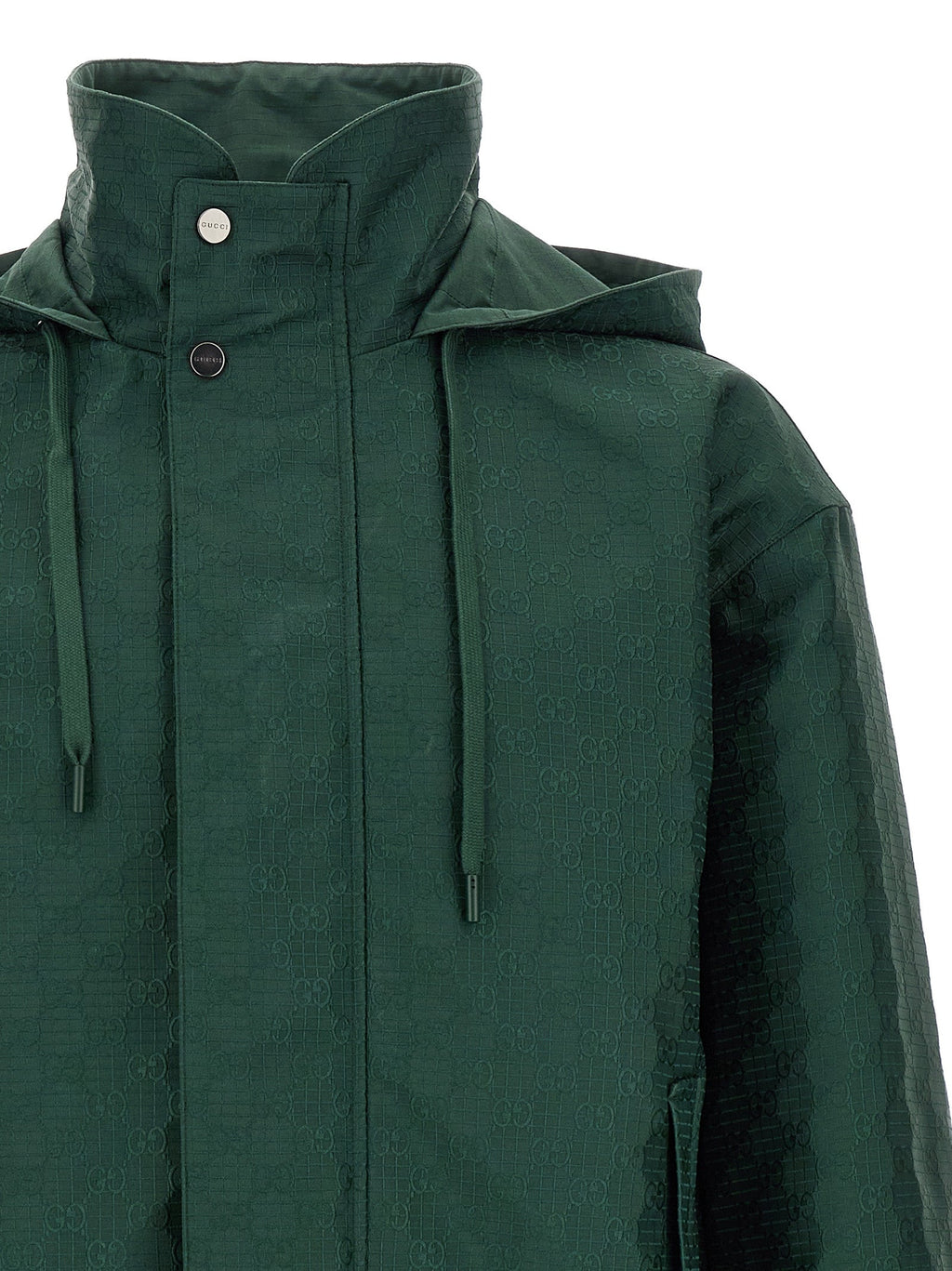 Gucci Bicolor Cotton Shell Jacket
