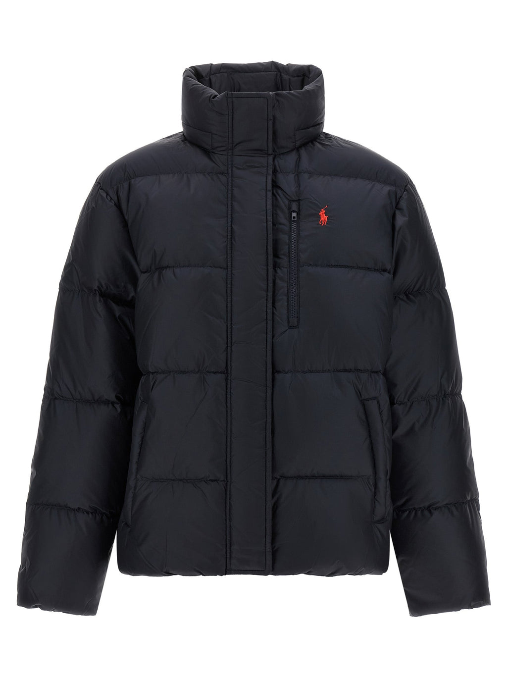 Polo Ralph Lauren Blue Nylon Full-Length Jacket