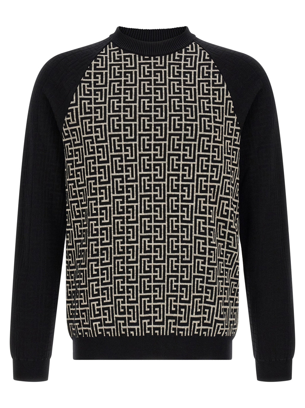 Balmain Bicolor Cotton Cardigan