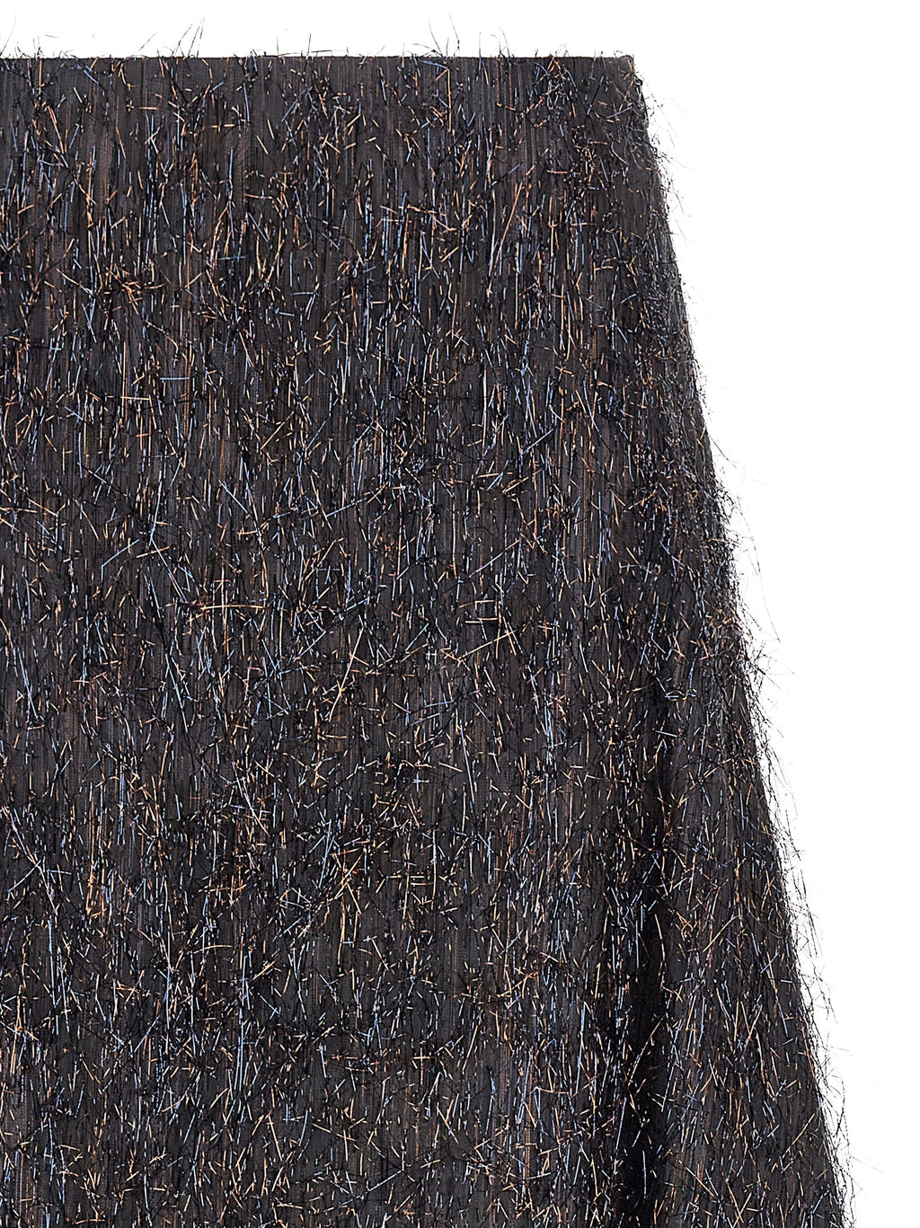 Peserico Blue Viscose Midi Skirt