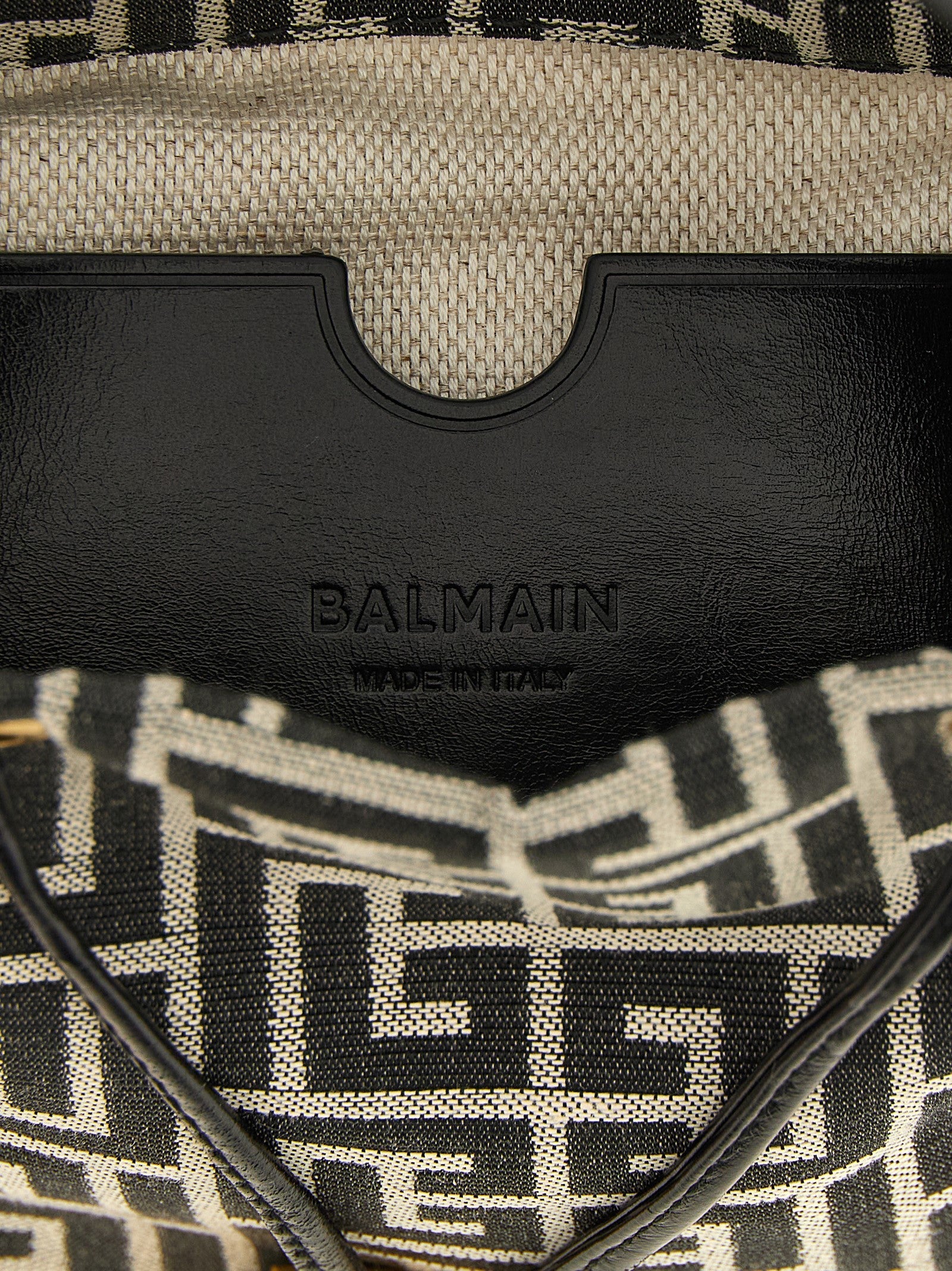 Balmain Bicolor Polyester Handbag