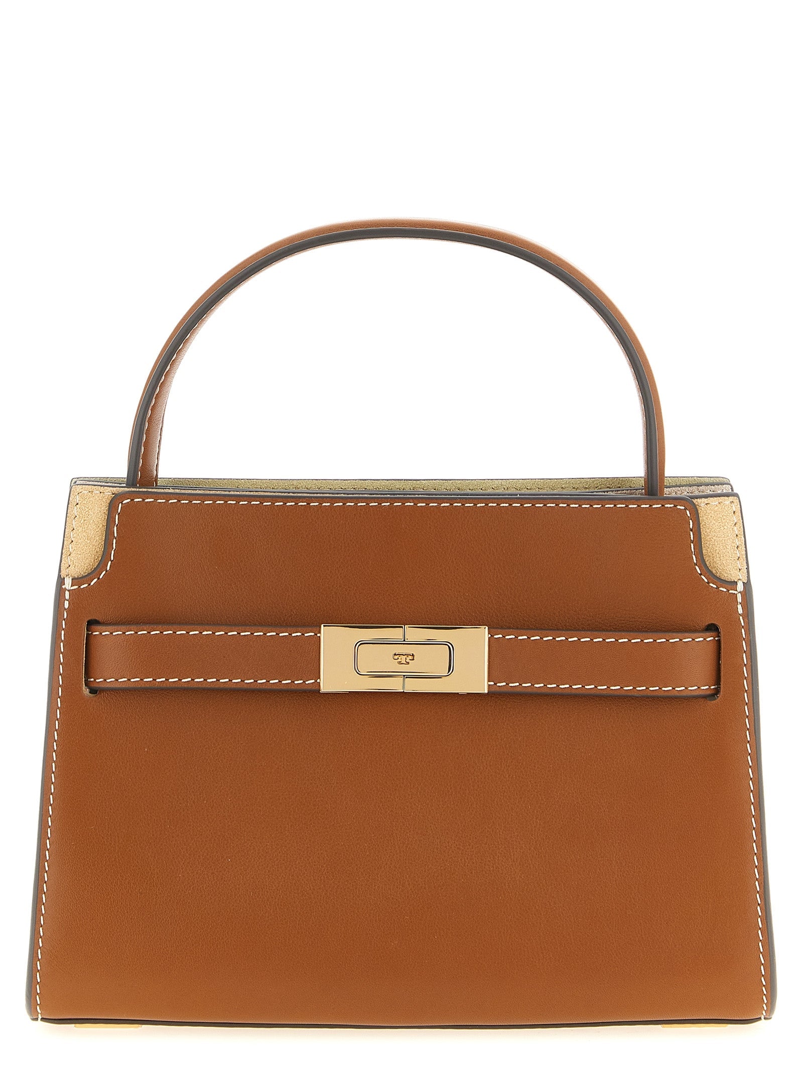 Tory Burch Brown Cowhide Crossbody Bag