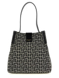Balmain Bicolor Cotton Shoulder Bag