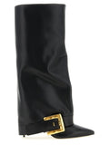 Balmain Black Calfskin Over The Knee