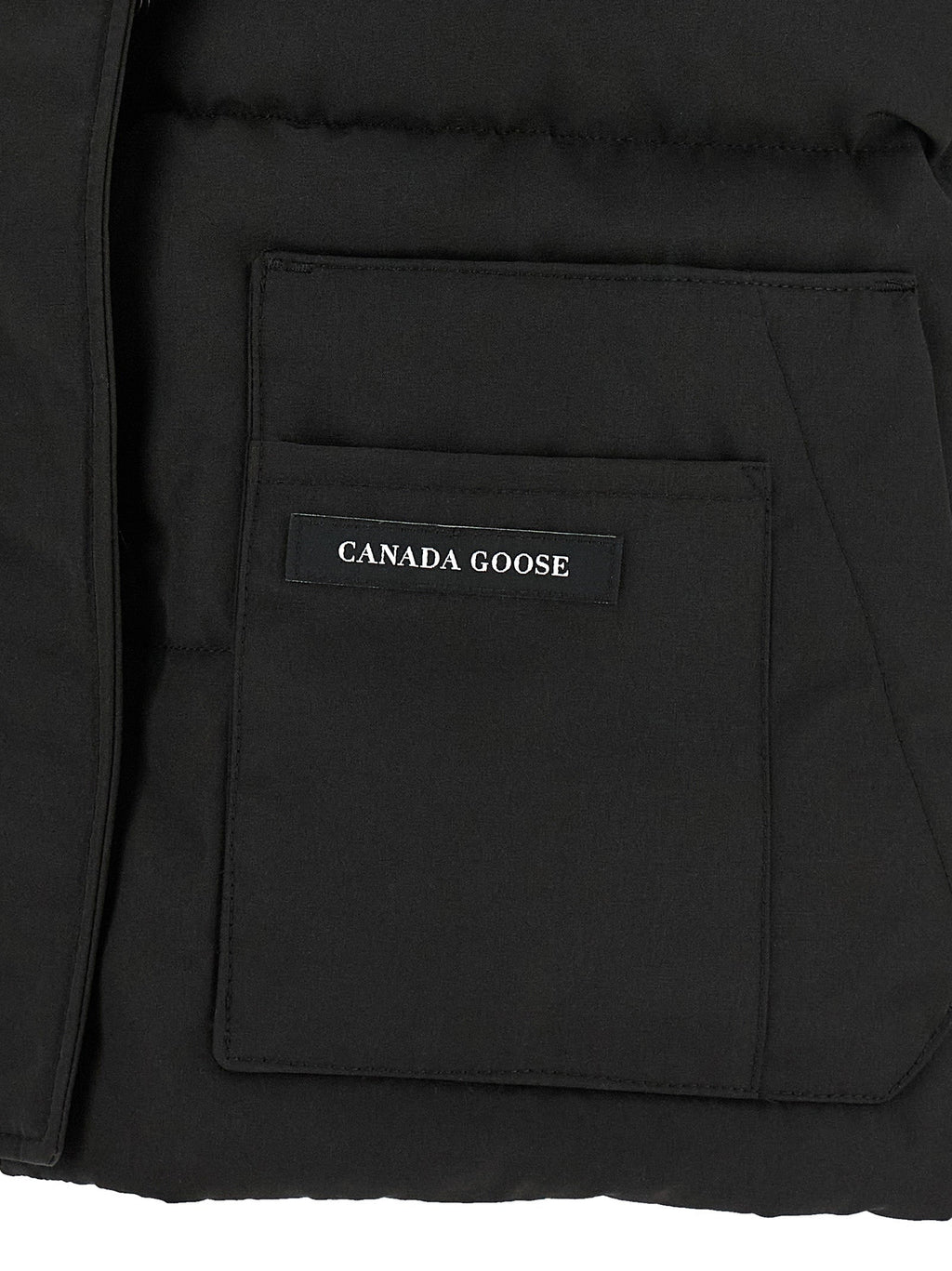 Canada Goose Black Polyester Sleeveless Jacket