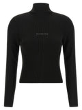 Alexander Wang Black Polyamide Cardigan