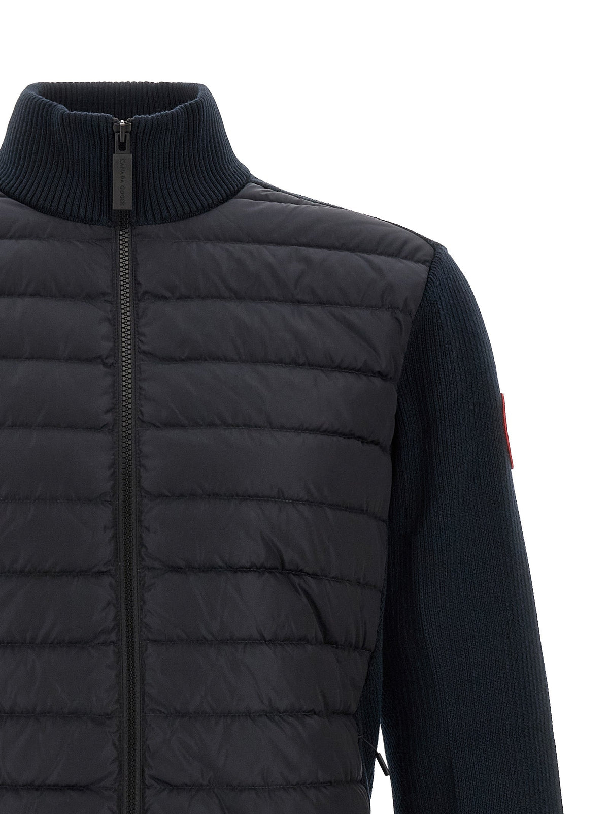 Canada Goose Black Wool Full-Length Jacket