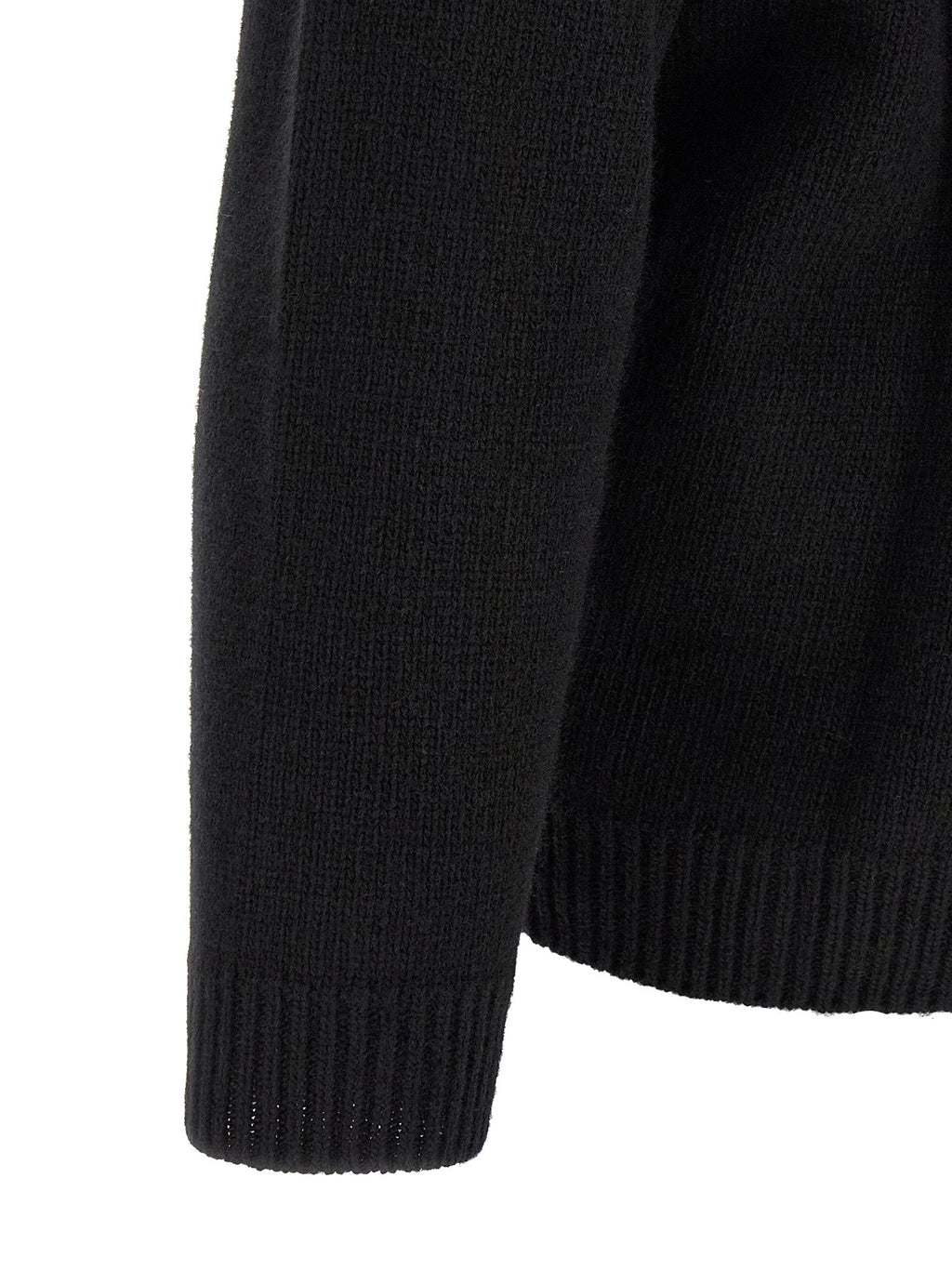 Off-White Bicolor Wool Cardigan