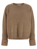 Tory Burch Beige Wool Cardigan