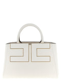 Elisabetta Franchi White Polyester Tote Bag