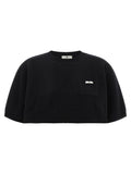 Elisabetta Franchi Black Wool Sweatshirt