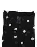 Dolce & Gabbana Black Polka Dot Tights Stockings Pantyhose Socks