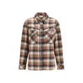 P.A.R.O.S.H. Brown Cotton Pattern Shirt