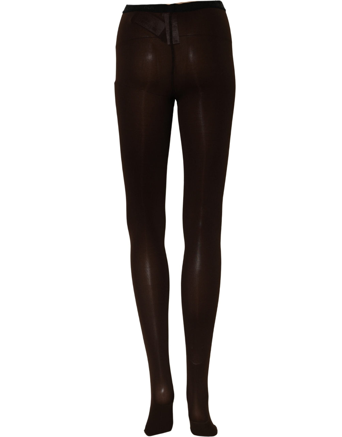 Dolce & Gabbana Brown Nylon Tights Stockings Pantyhose Socks